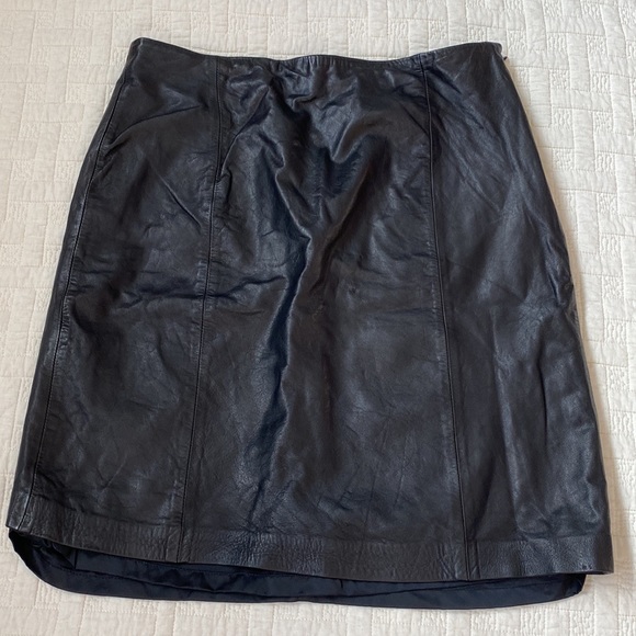 Ann Taylor Leather Skirt Bundle - Picture 2 of 9